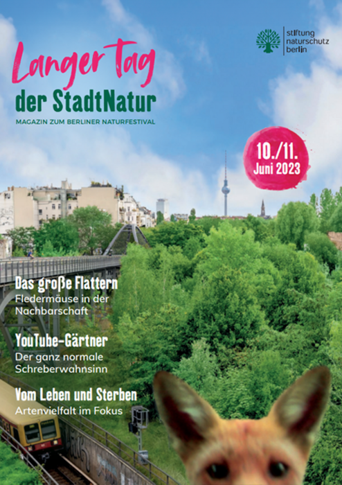 Cover Magazin 2023 - Langer Tag der Stadtnatur