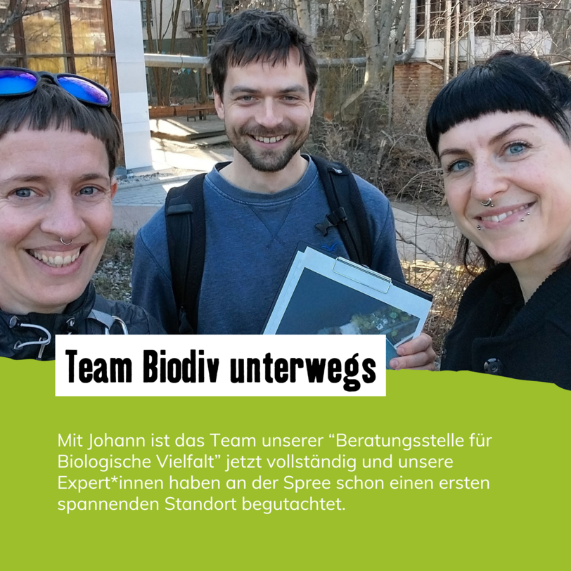 Titelbild Posting Team Biodiv unterwegs 