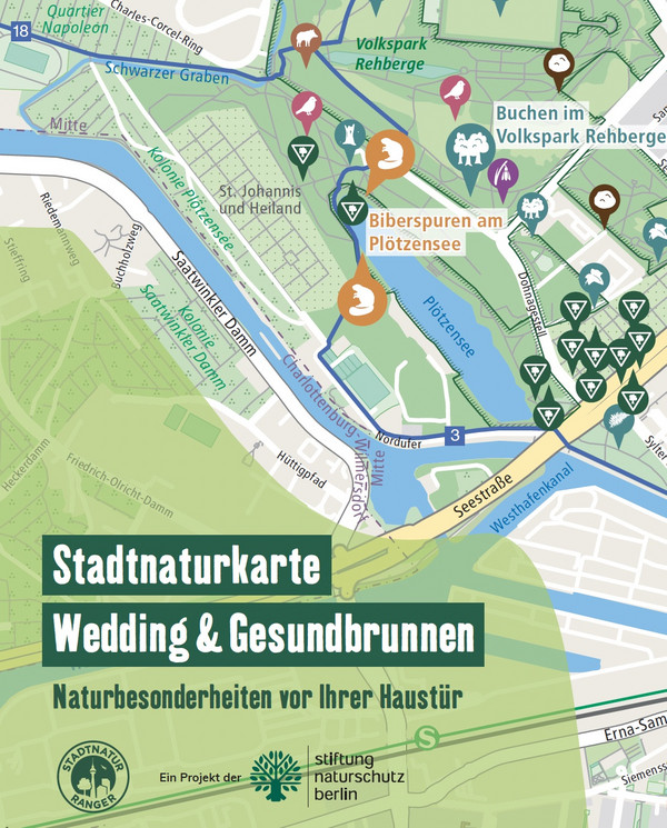 Stadtnaturkarte Wedding & Gesundbrunnen