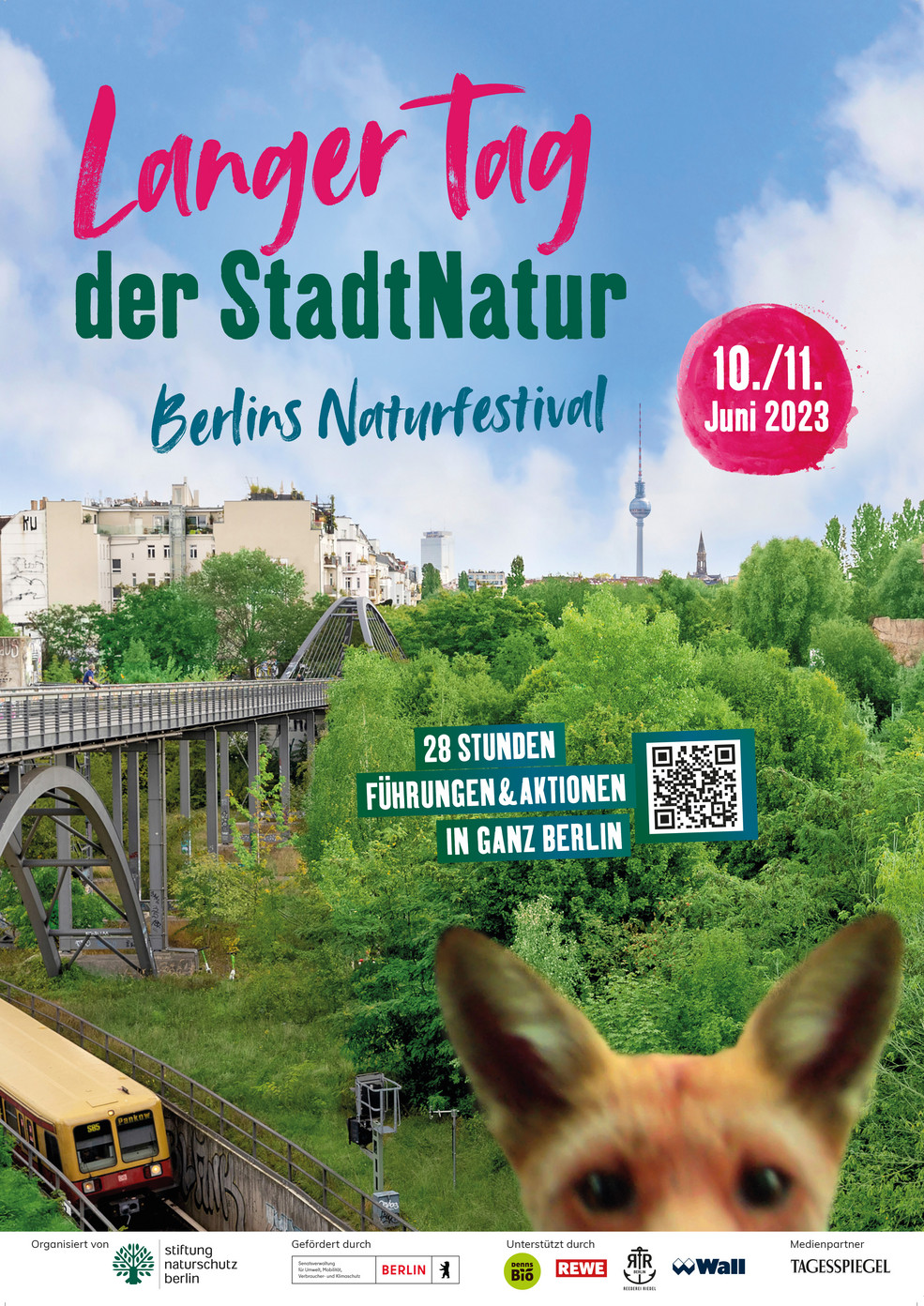 Plakat - Langer Tag der StadtNatur 2023