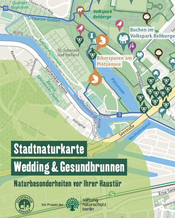 Ansicht Stadtnaturkarte Wedding