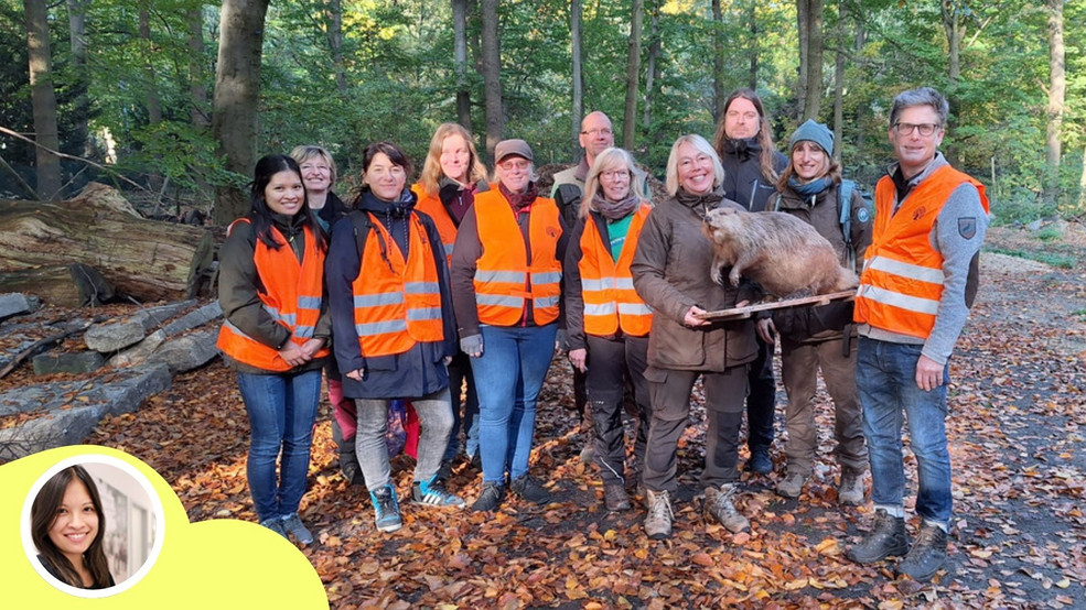 Green Social Day im Tiergarten Gruppenfoto