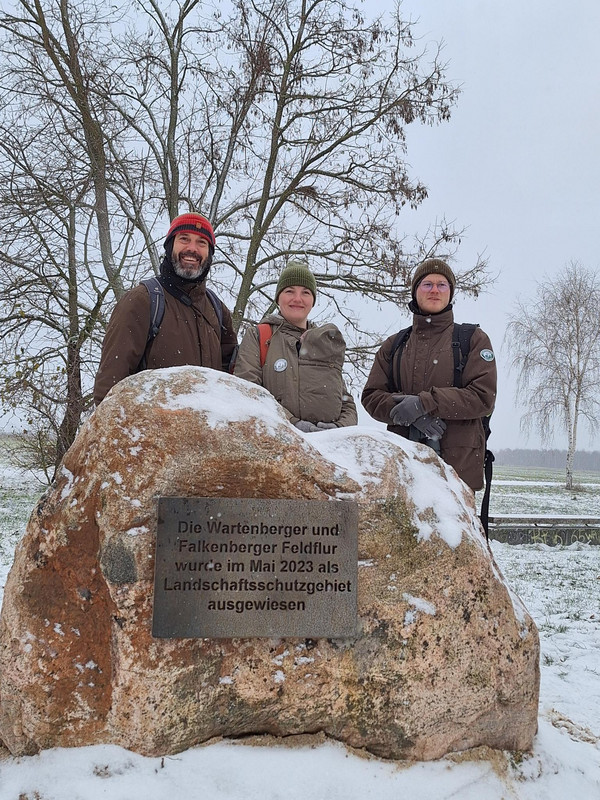 Gruppenfoto Lichtenberger Stadtnatur-Ranger*innen