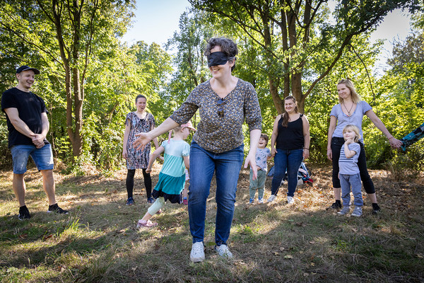 Seniorinnen und Senioren in der Stadtnatur 