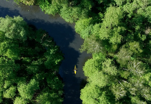 Gosener Graben - Drohnenaufnahme