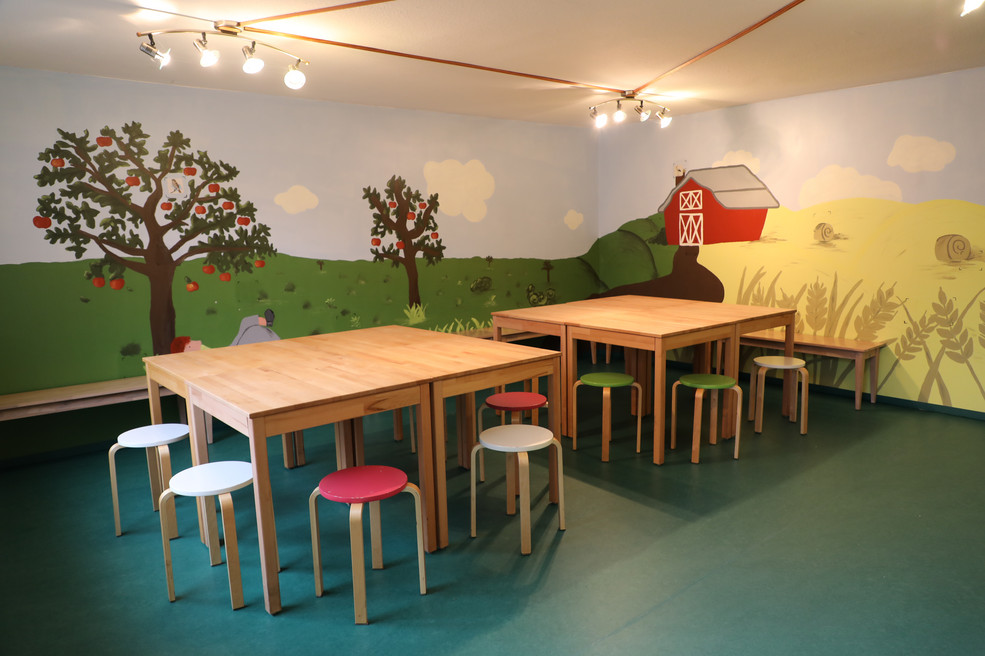 Die Lehrküche auf dem Naturhof Malchow