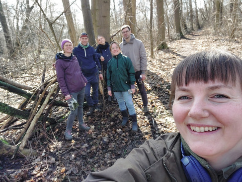 Mira Langrock und Team